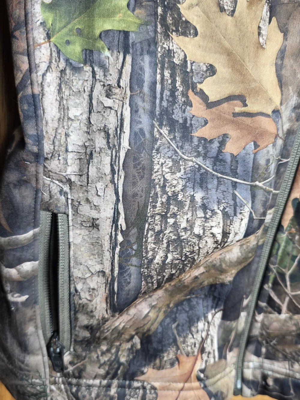 RedHead Kids Realtree-Style Camo Jacket - Brown/Green Hunting Fishing Y2K